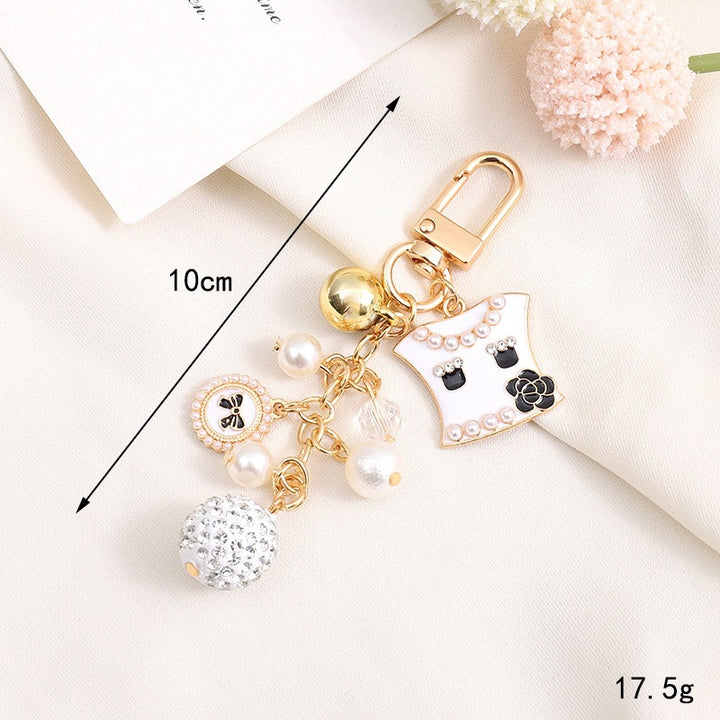 Playful keychain with teddy bear motif Bowlift