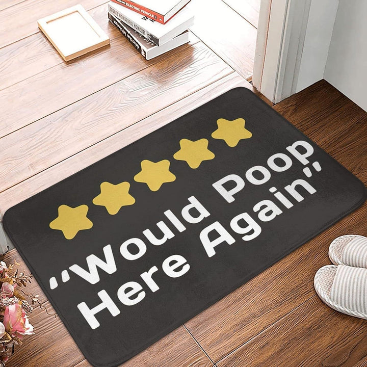 Funny Pet-Themed Welcome Mat Bowlift