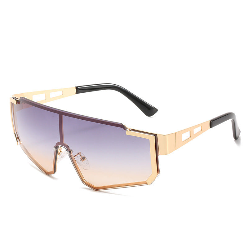 Women Oversized Sporty Sunglasses with Modern Frame Bowlift