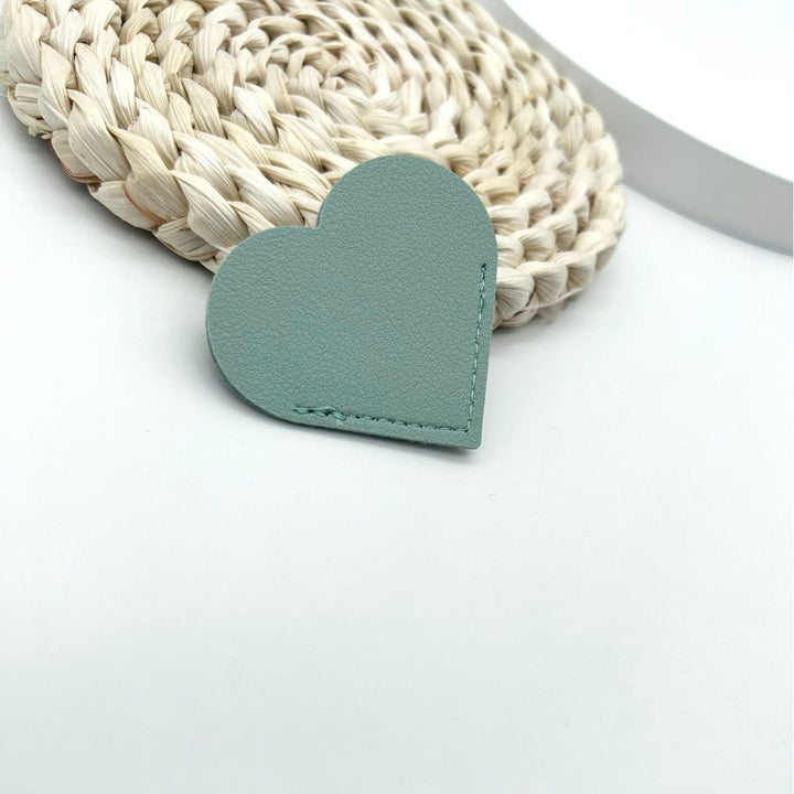 Heart-Shaped Leather Accessory Bowlift