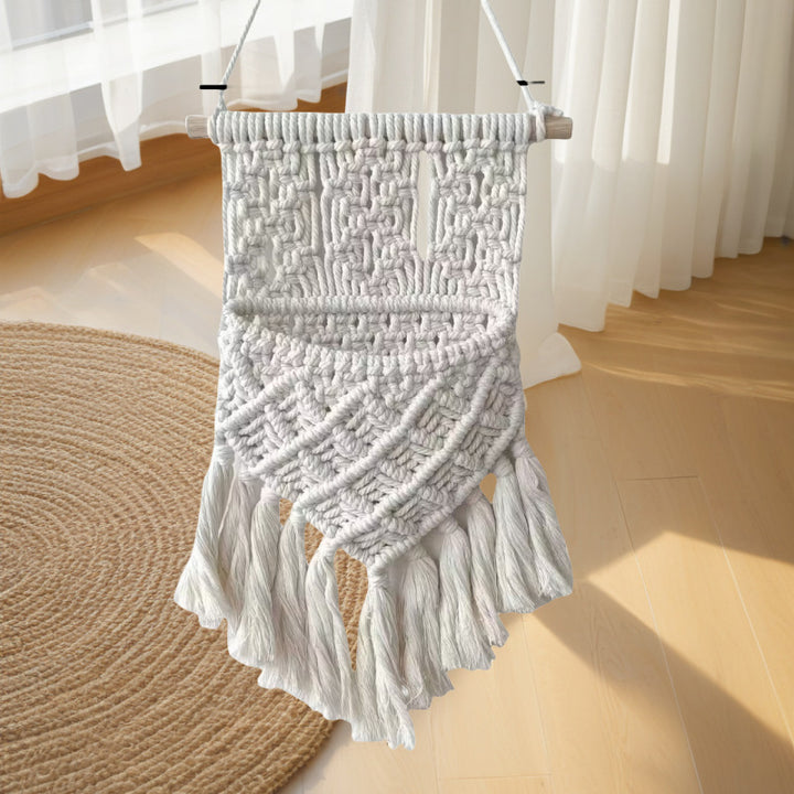Wall-Mounted Macramé Planter Bowlift