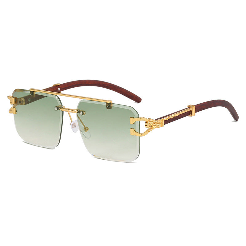 Women's fashionable glasses with innovative frame and luxurious wood detail Bowlift