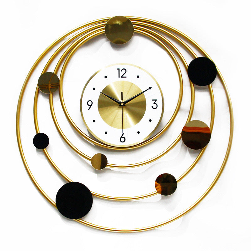 Modern Planetary Wall Clock Bowlift