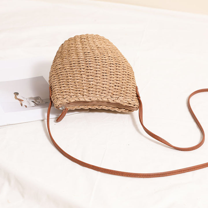 Handcrafted Shoulder Bag Made From Natural Material Bowlift