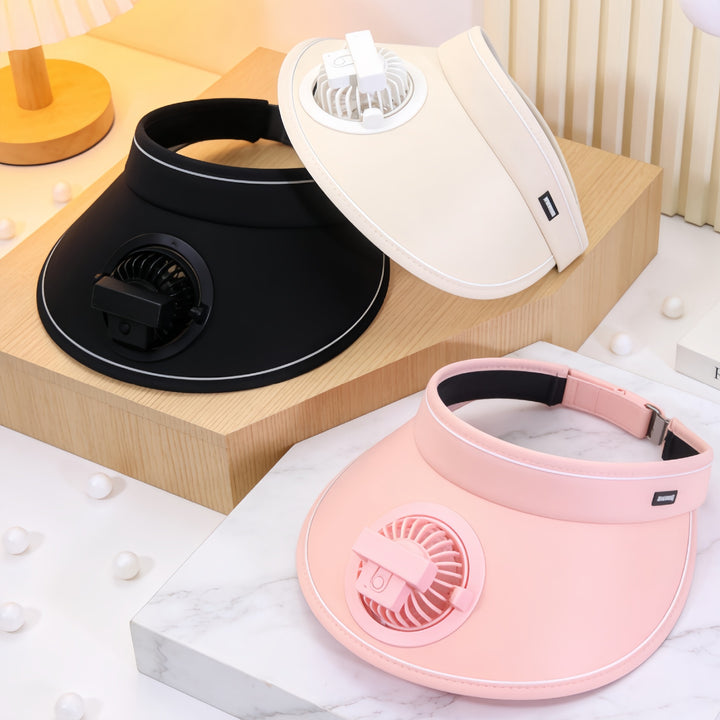 Women's Portable Cooling Hood with Integrated Fan System Bowlift
