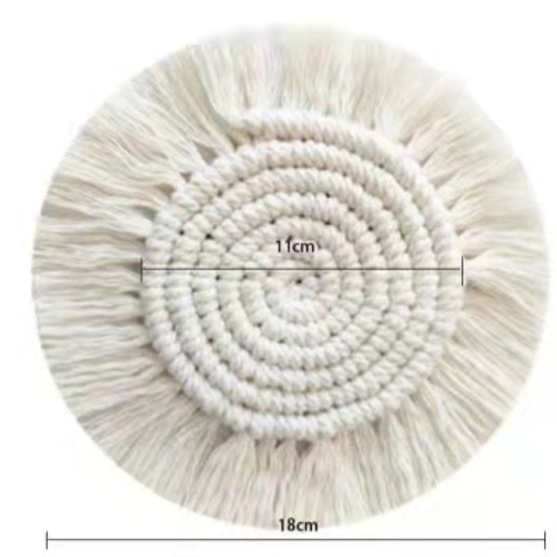 Macramé Decorative Round Wall Art