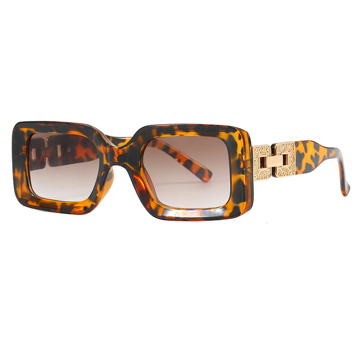 Women's Polygon Sunglasses with Glamorous Decorative Frame Bowlift