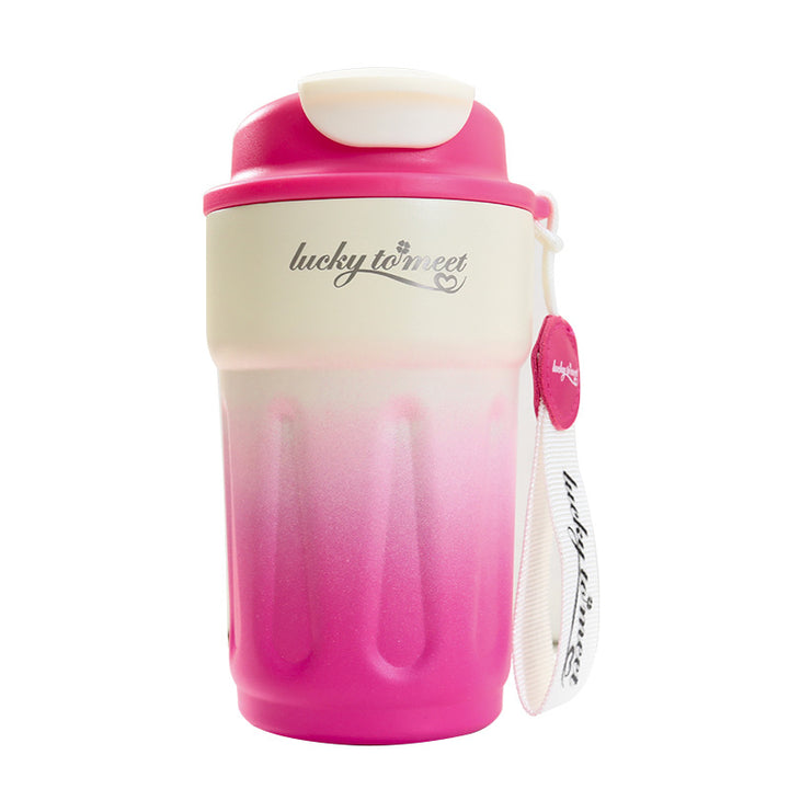 Insulated drinking cups with non-slip grip and double-walled construction Bowlift