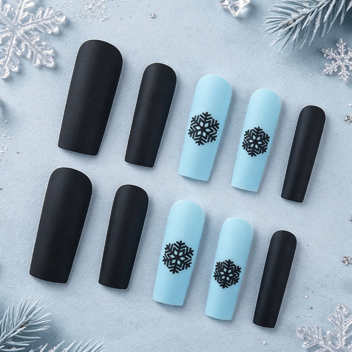 Winter-Themed Long-Lasting Nail Art Bowlift