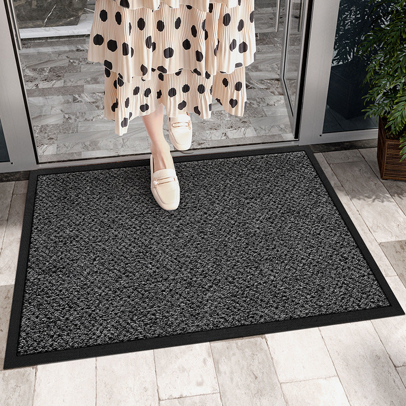 Textured Doormat with Inspirational Message Bowlift
