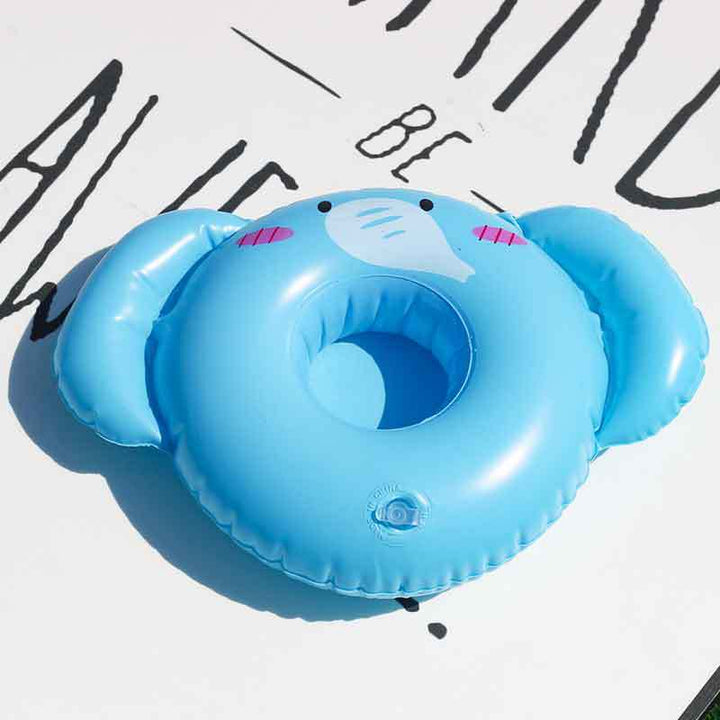 Ladies Inflatable Swimming Ring with Floral Design Bowlift