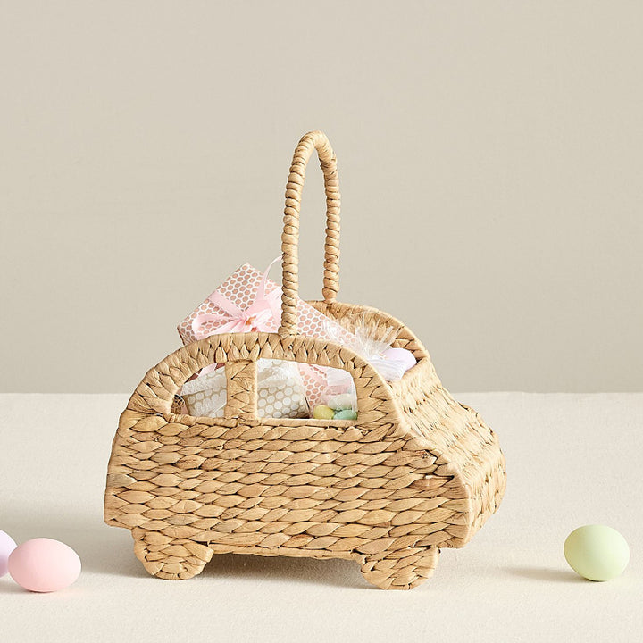 Playful vehicle storage basket Bowlift