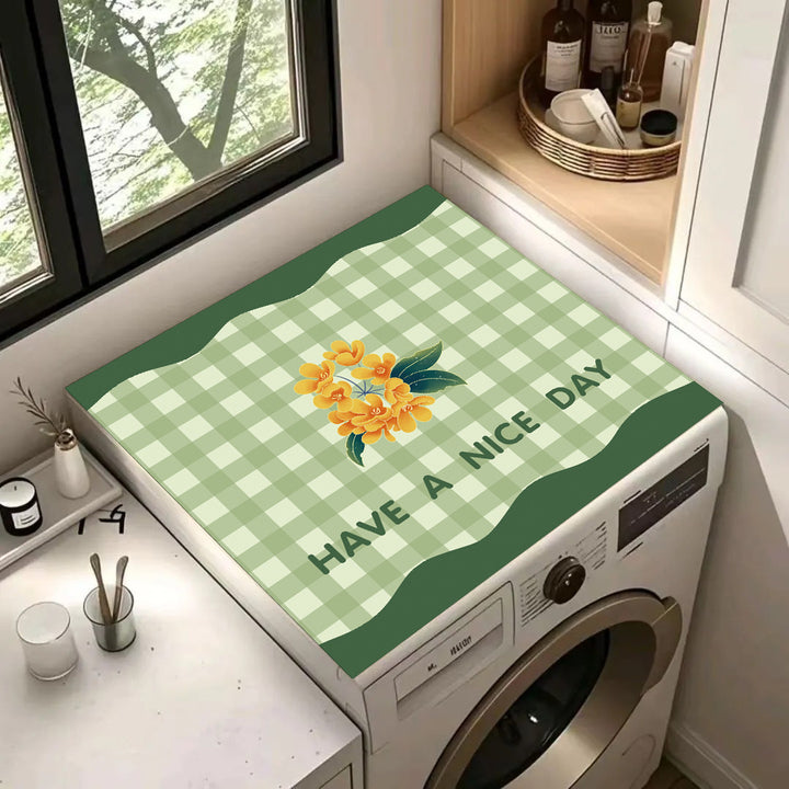 Decorative Laundry Top Mat Bowlift