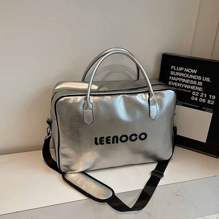 Premium Faux Leather Weekender Bag