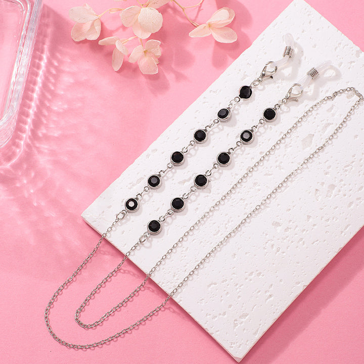 Artistic Beaded Eyewear Chain Bowlift