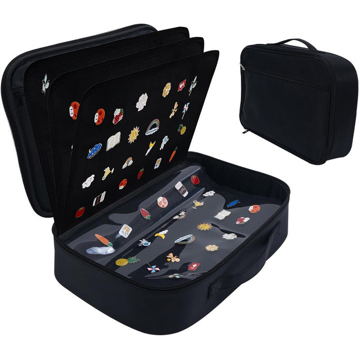 Organizer bag for pins and badges Bowlift