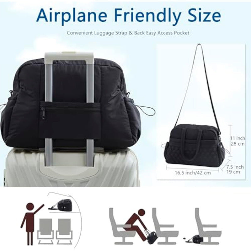 Stylish travel bag with practical compartments Bowlift