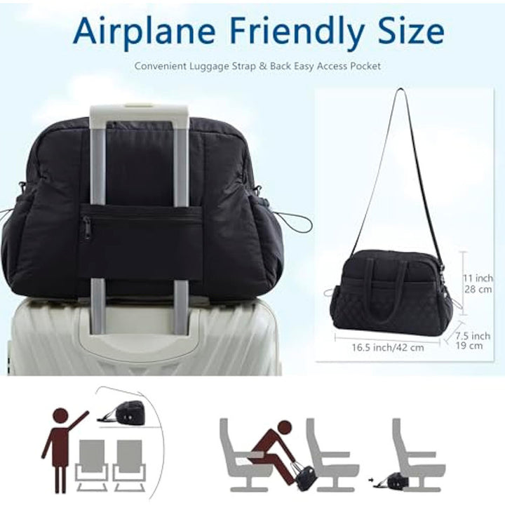 Stylish travel bag with practical compartments Bowlift
