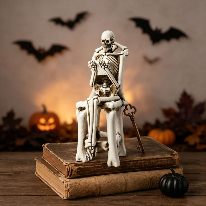 Artistic Skeleton Figure Bowlift