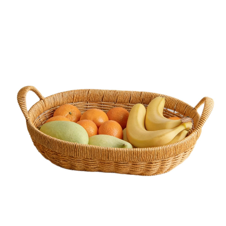 Women's decorative rattan basket Bowlift