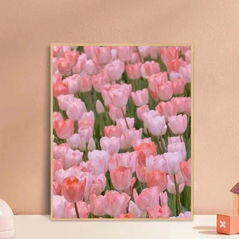 Floral Canvas Art Print Bowlift