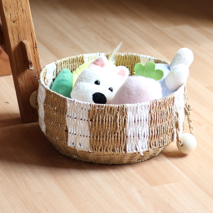 Decorative Laundry Basket Bowlift