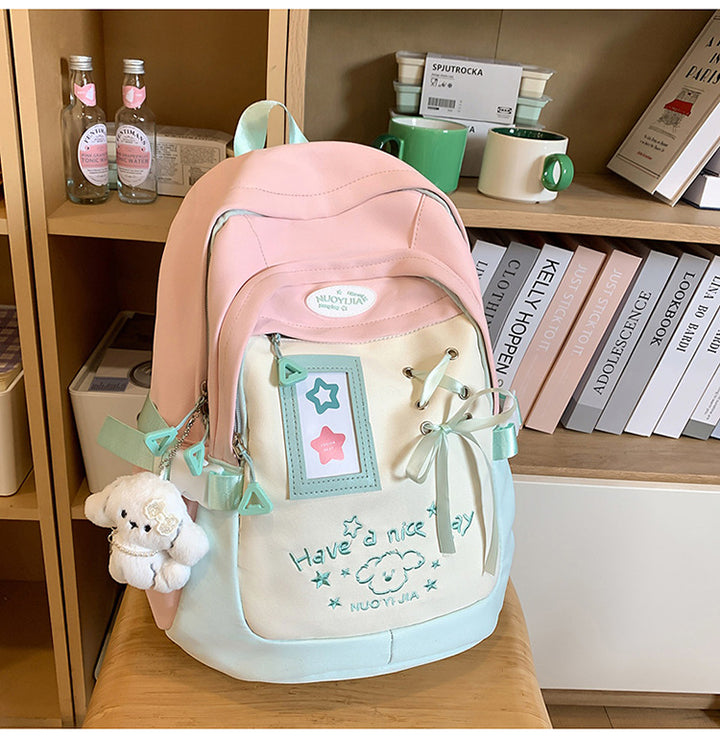 Cute Character-Themed School Backpack