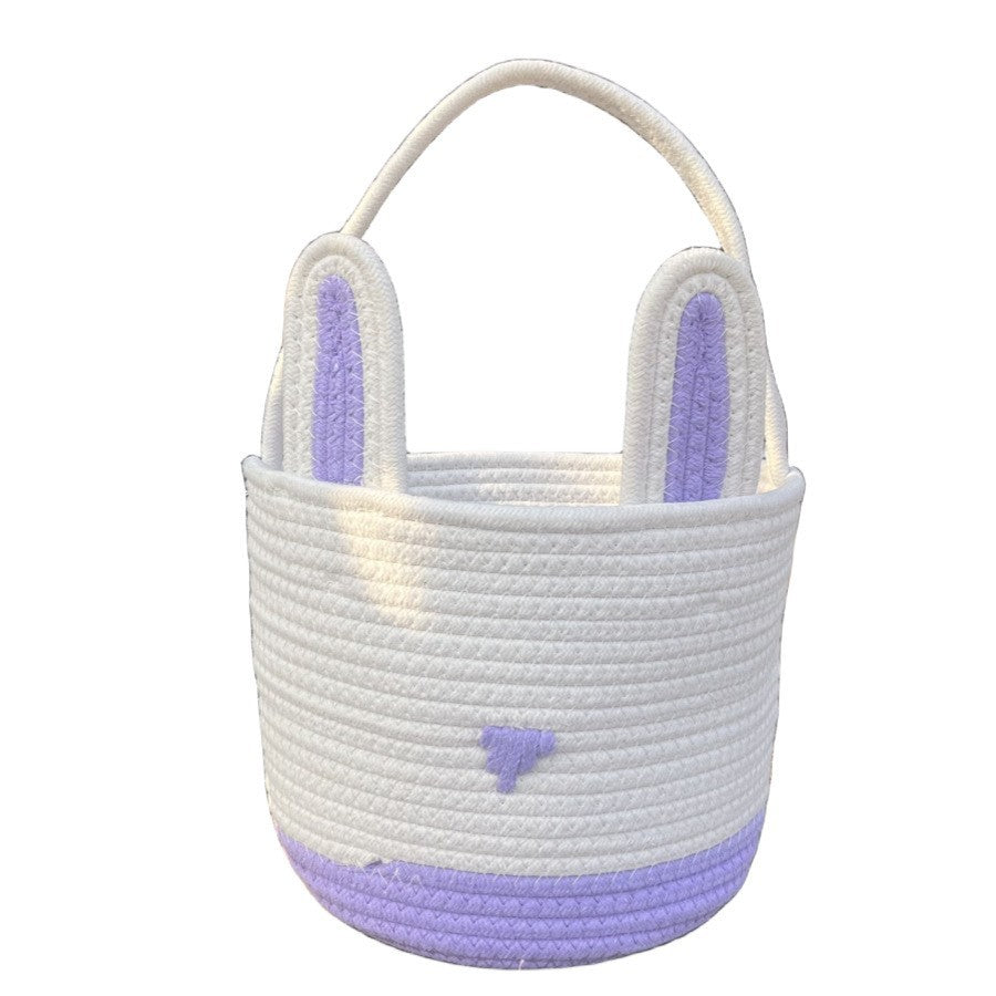 Women cute storage basket with bunny ears Bowlift
