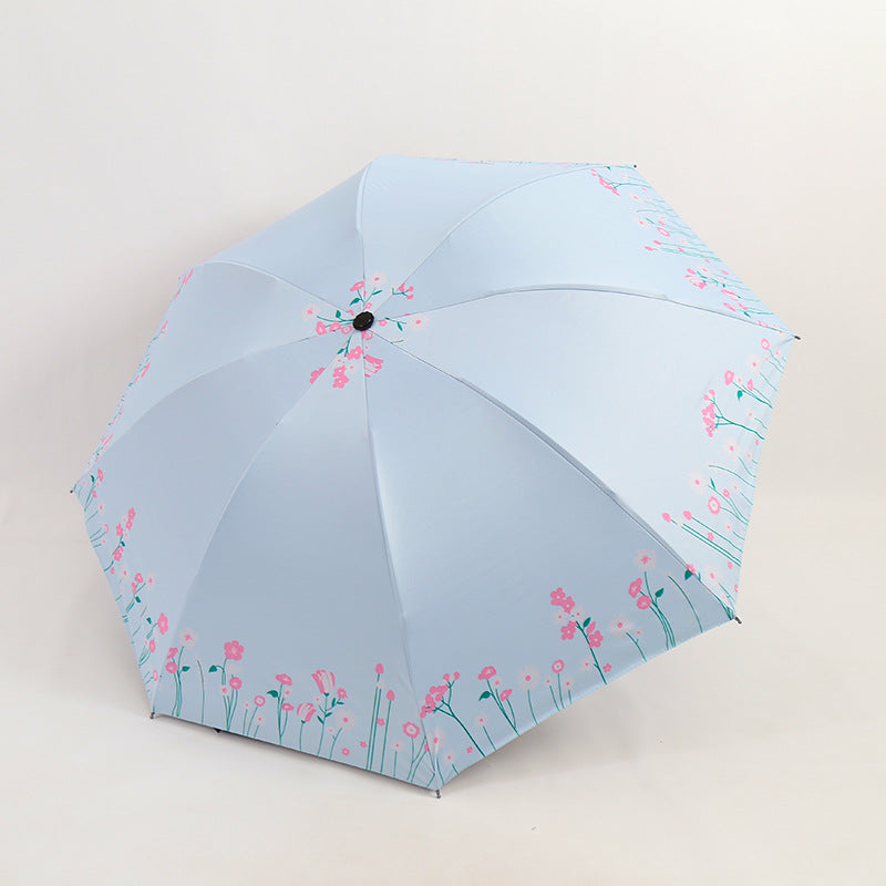 Women's umbrella with floral accents Bowlift