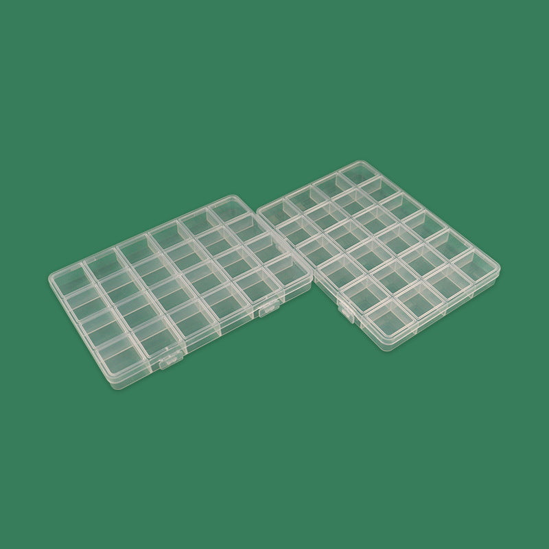 Multi-Compartment Craft Supply Storage Box Bowlift