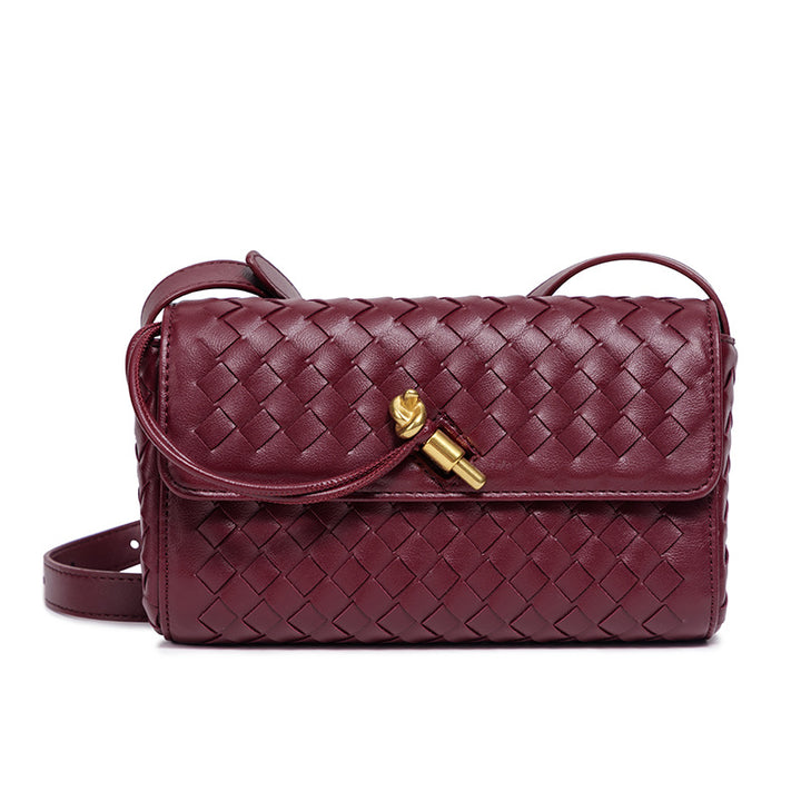 Woven Crossbody Clutch Bowlift