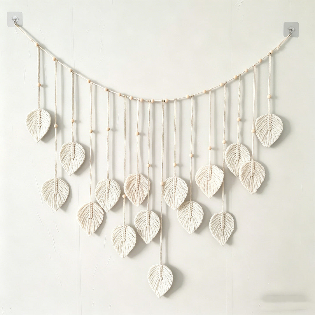 Macrame Leaf Wall Hanging