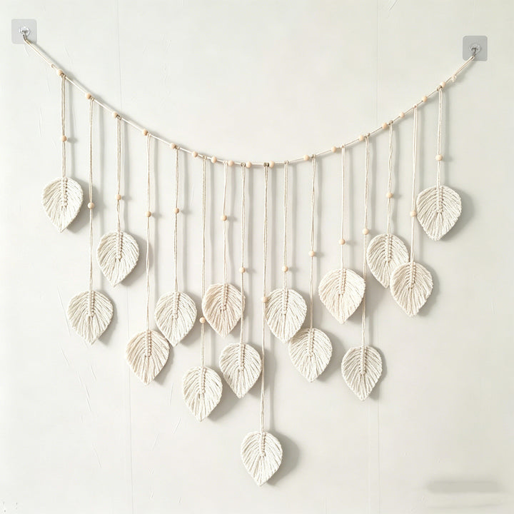 Macrame Leaf Wall Hanging