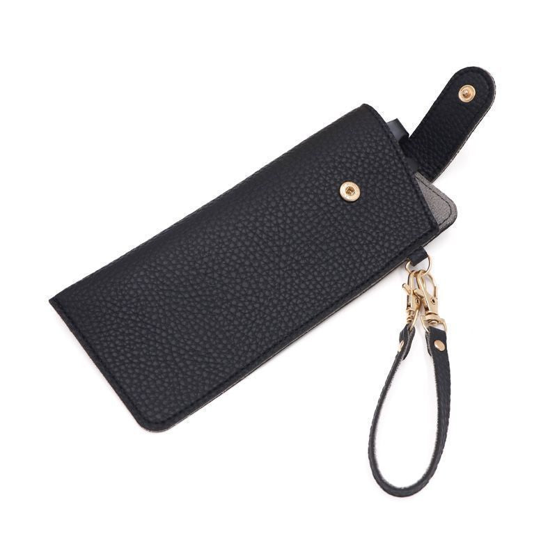 Elegant Leather Eyewear Case Bowlift
