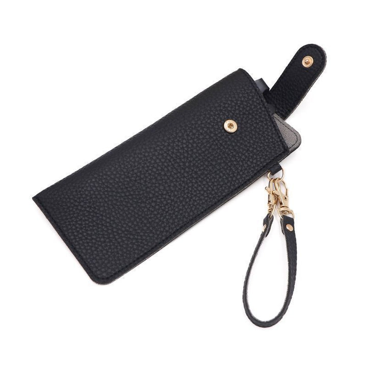 Elegant Leather Eyewear Case Bowlift