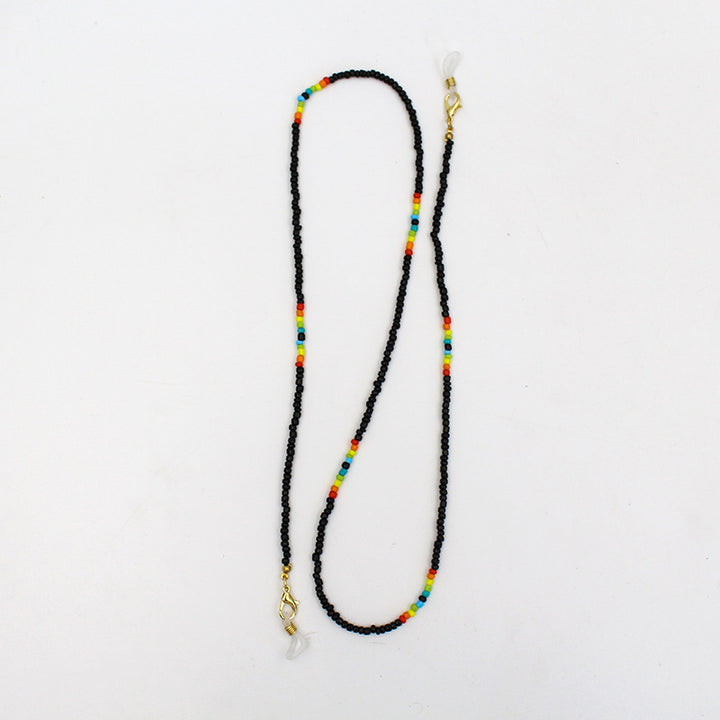 Colorful Beaded Eyewear Holder Chain Bowlift