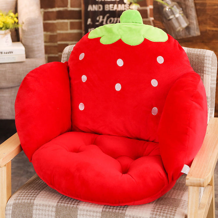 Plush seat cushion with cute bear motif Bowlift