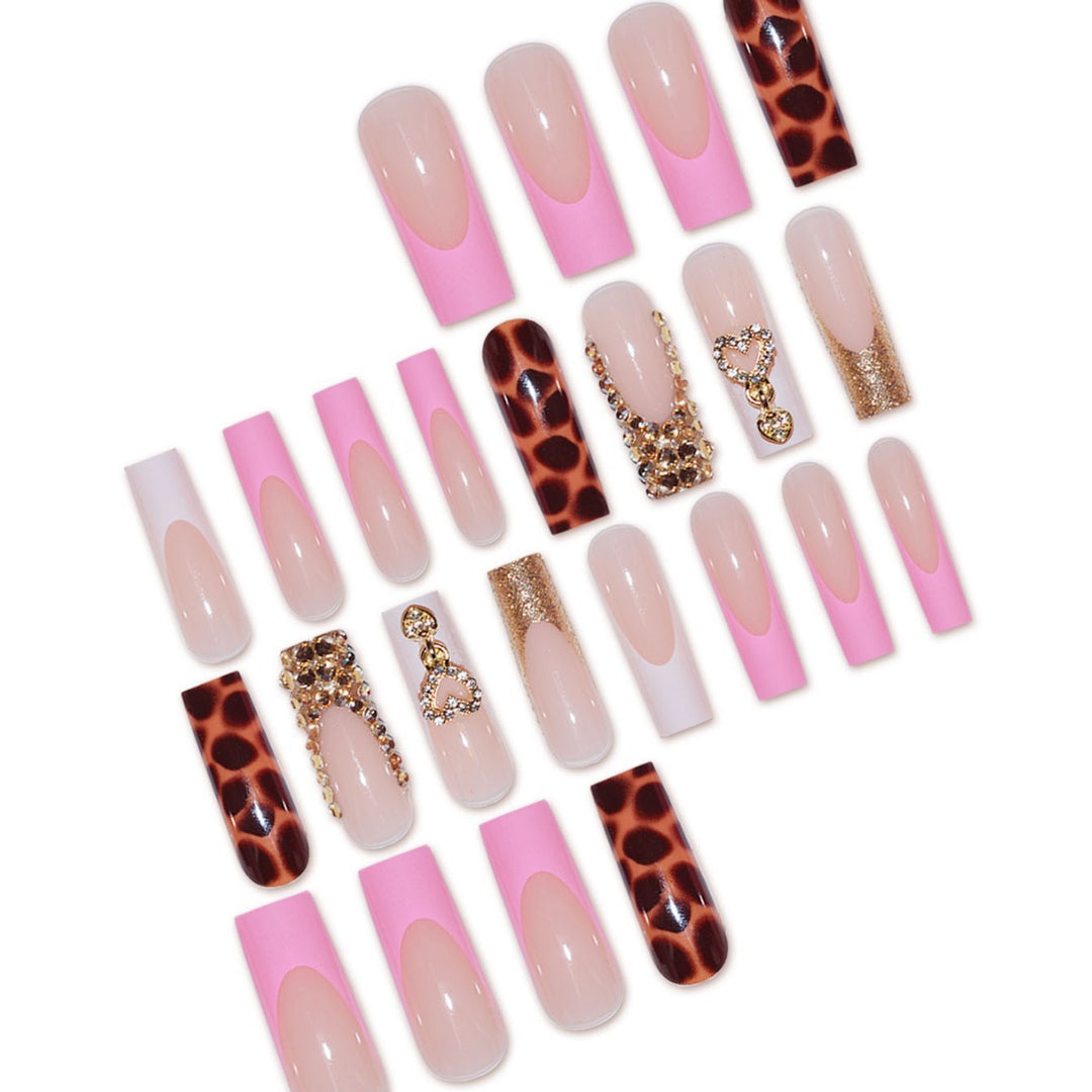 Luxurious Designer Press-On Nail Extensions Bowlift