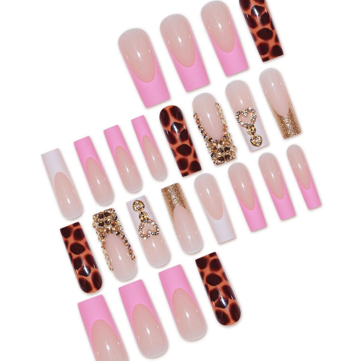Luxurious Designer Press-On Nail Extensions Bowlift