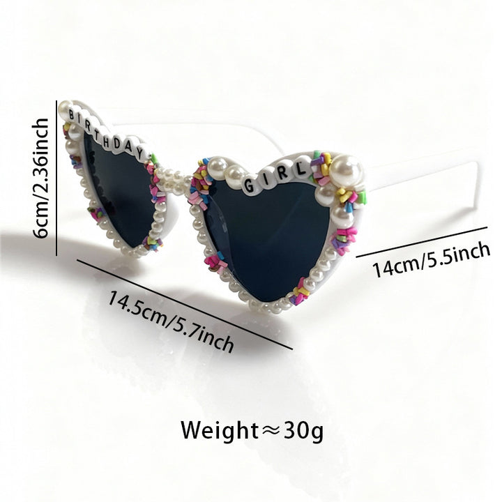Playful Themed Cat-Eye Sunglasses Bowlift