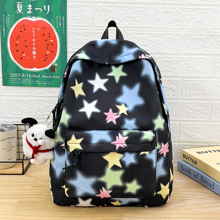 Fun Star Patterned Backpack