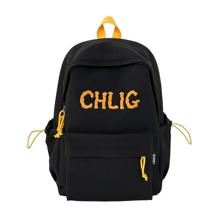 Casual Graphic Print School Backpack Bowlift