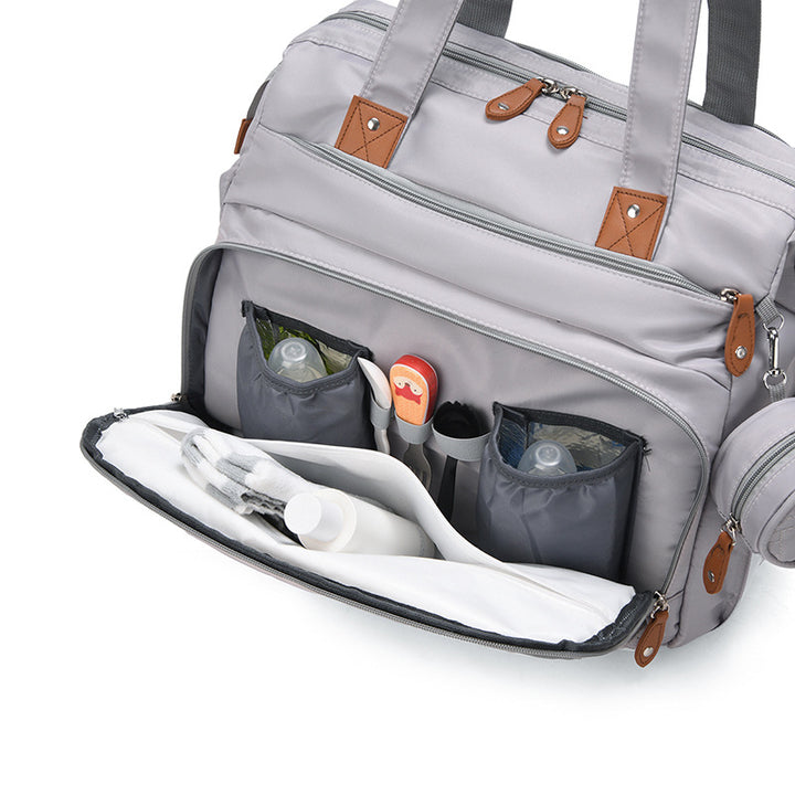 Multi-Functional Travel Tote Bag with Insulated Compartment Bowlift