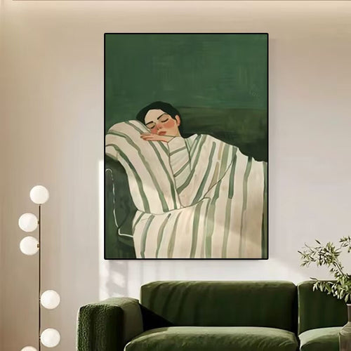 Abstract Figurative Canvas Art