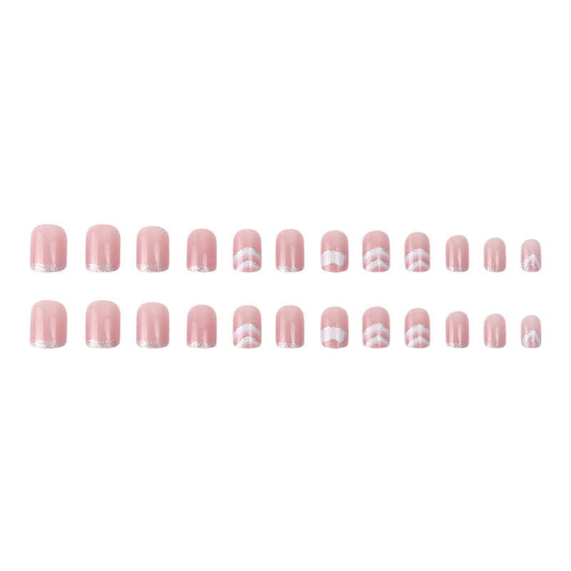 Elegant Gel Press-On Nail Set Bowlift