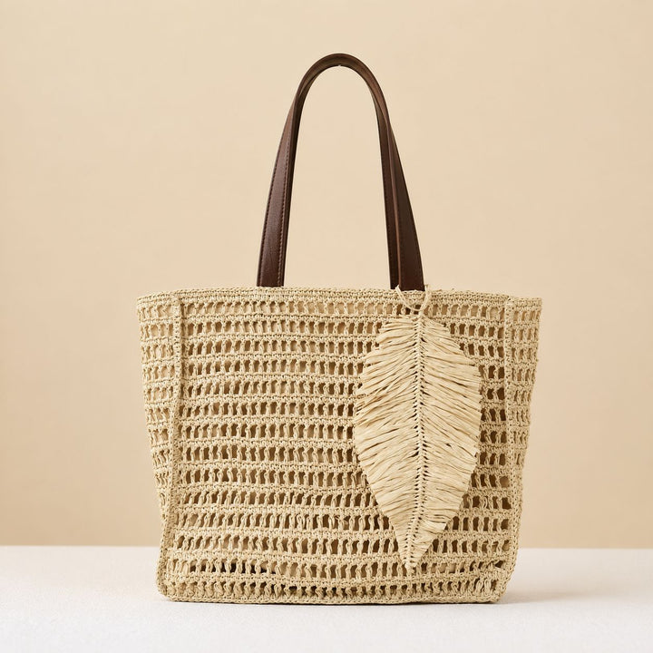 Handcrafted Beach Bag Made from Natural Materials Bowlift