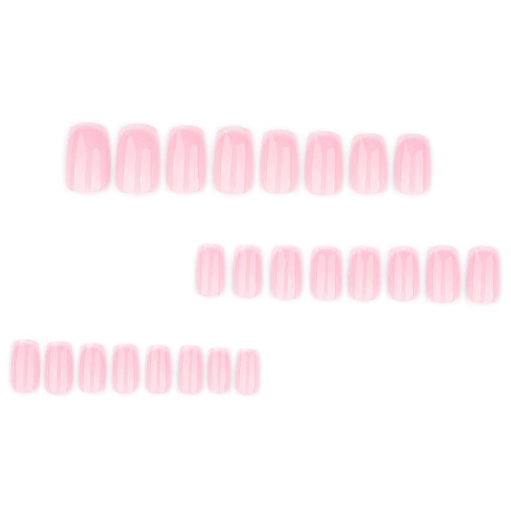 Artificial nail extensions with elegant ombre effect Bowlift