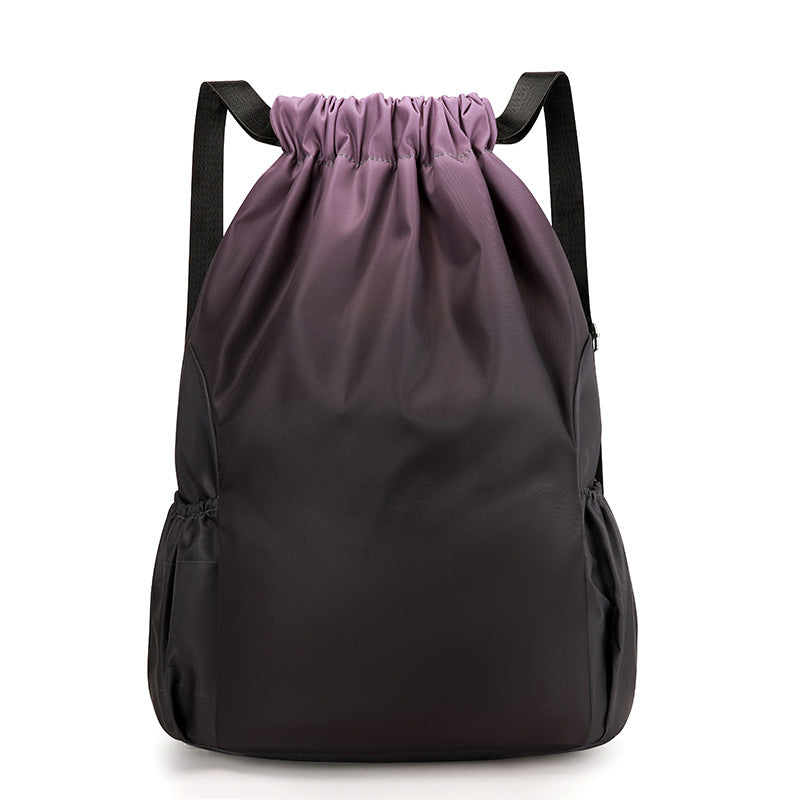 Gradient Lightweight Drawstring Backpack Bowlift