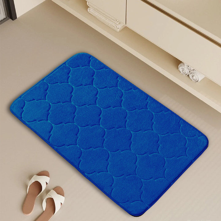 Soft Plush Memory Foam Bath Rug Bowlift
