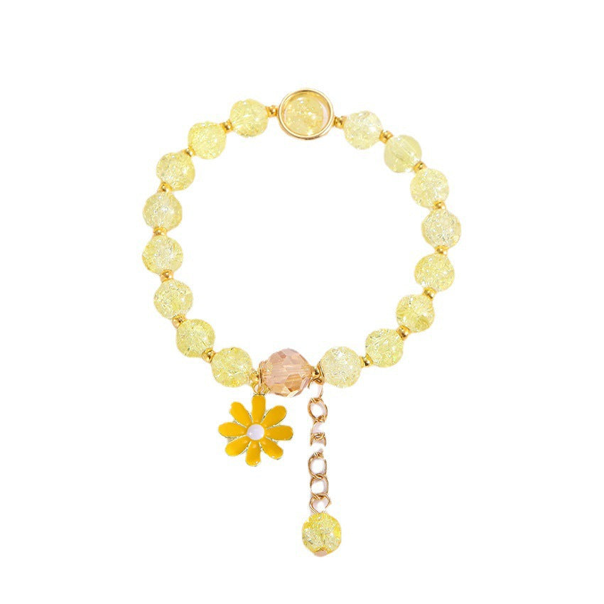 Elegant bracelet with flower pendant Bowlift